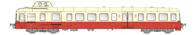 L.S. Models LS10618 - H0 - Triebwagen X3800-3801, SNCF, Ep. IV